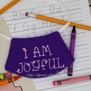 Encouragement Buddies I Am Joyful Cape VES