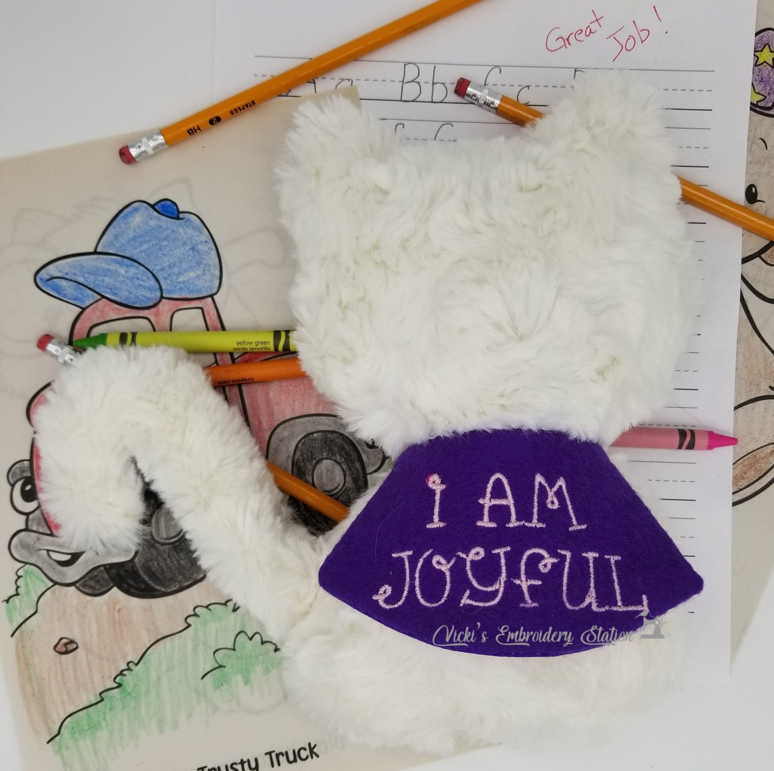 Encouragement Buddies I Am Joyful Cape VES - Image 2