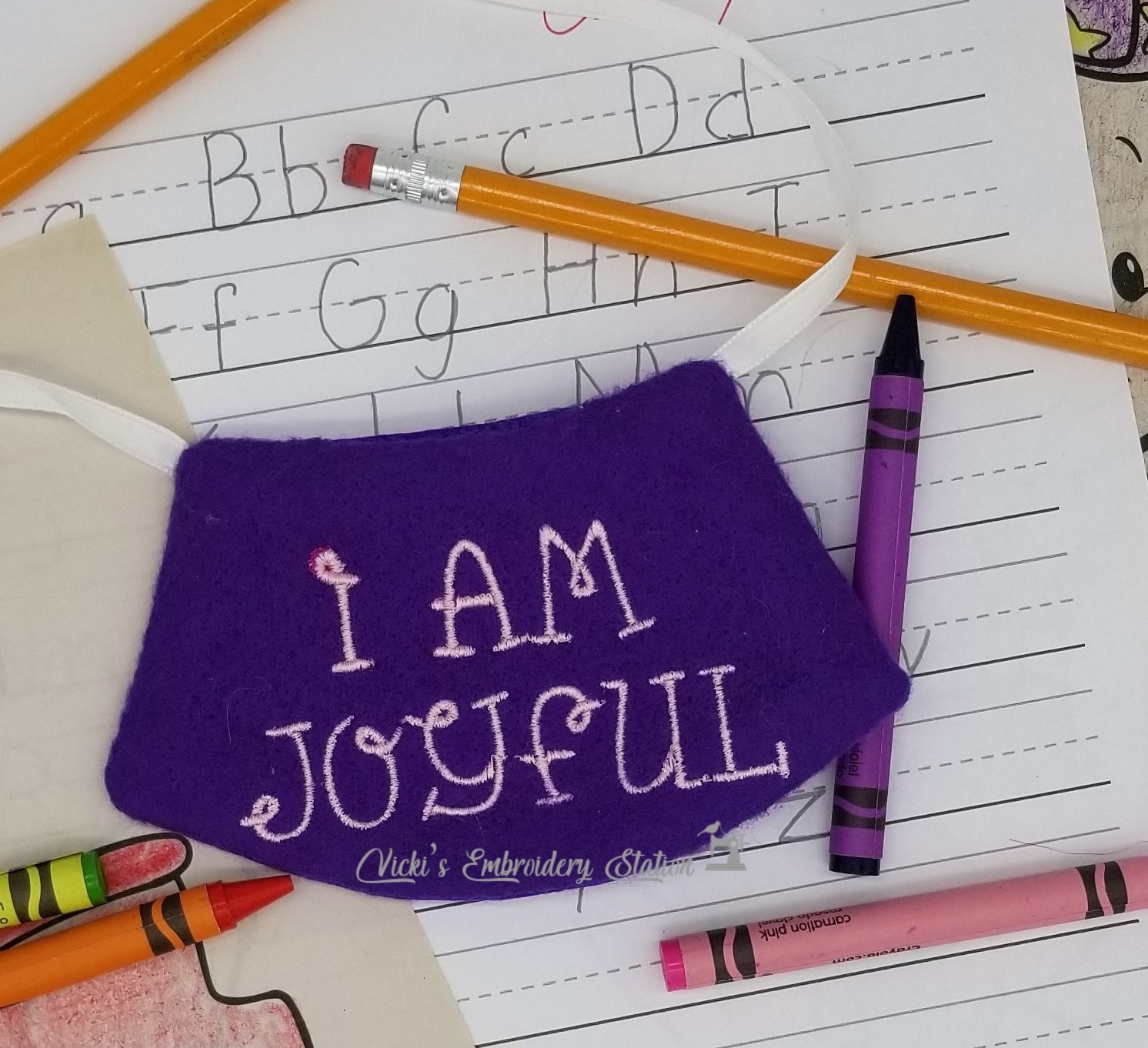 Encouragement Buddies I Am Joyful Cape VES