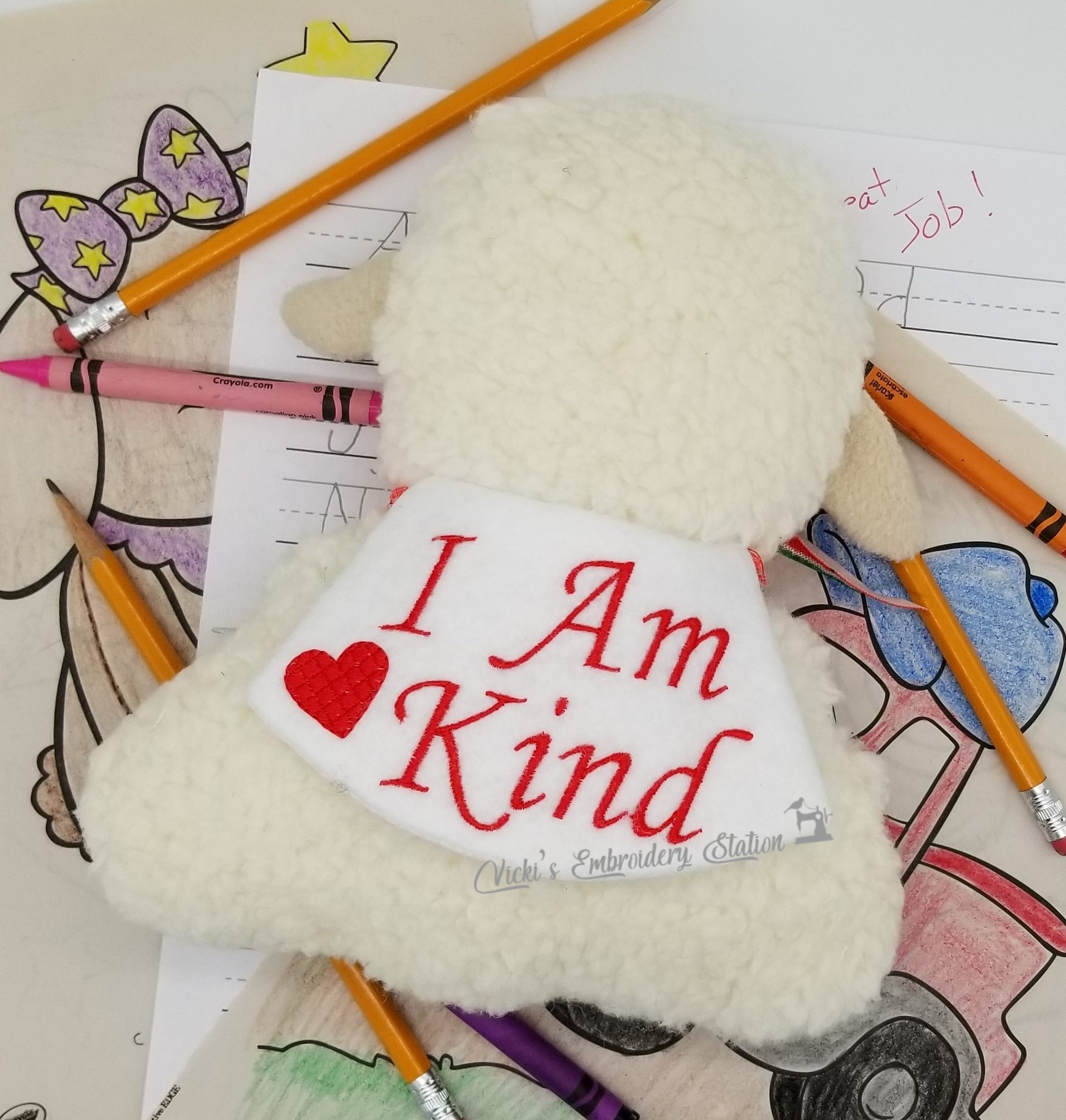 Encouragement Buddies I Am Kind w/Heart Cape VES - Image 2