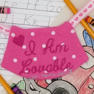 Encouragement Buddies I Am Lovable w/Heart Cape VES