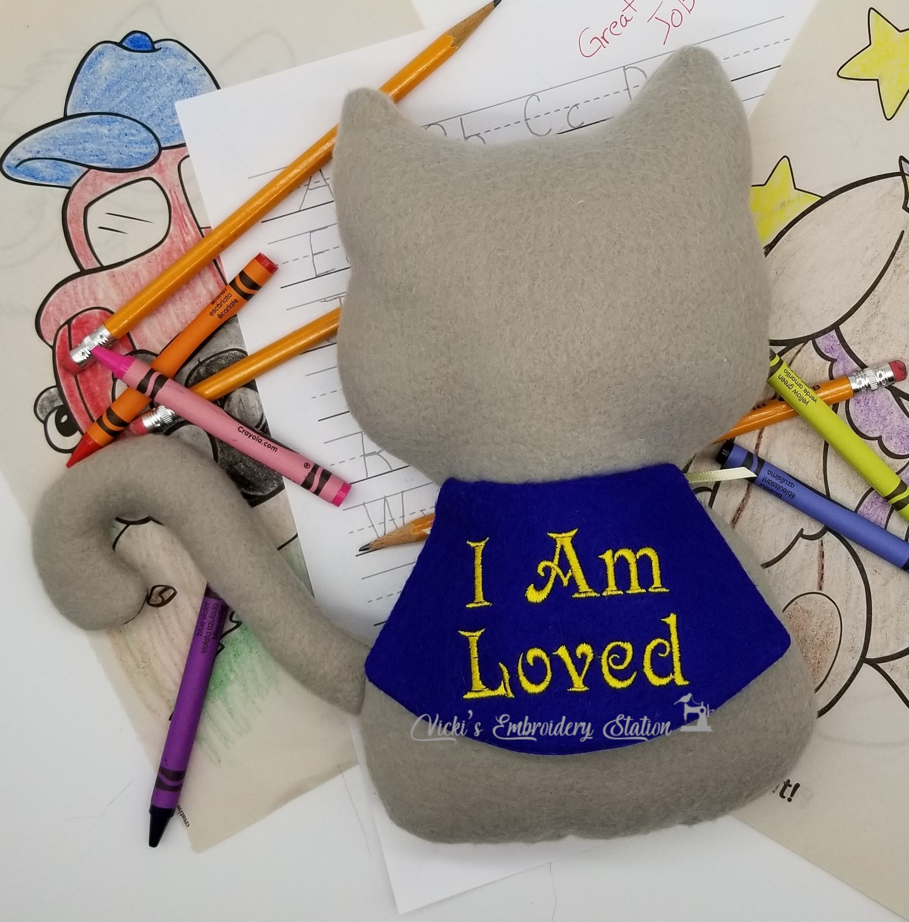 Encouragement Buddies I Am Loved Cape VES - Image 2