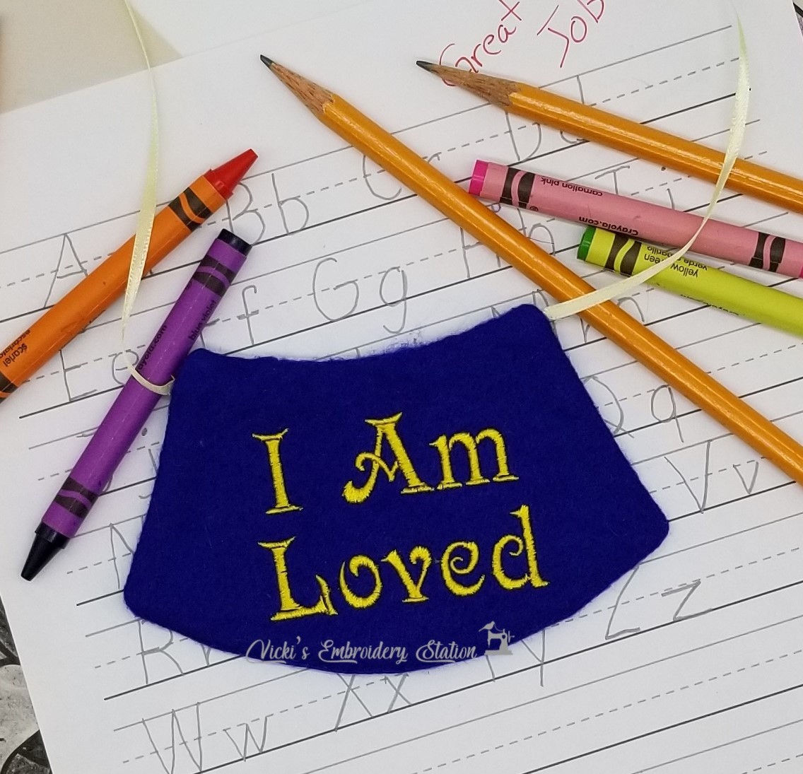 Encouragement Buddies I Am Loved Cape VES