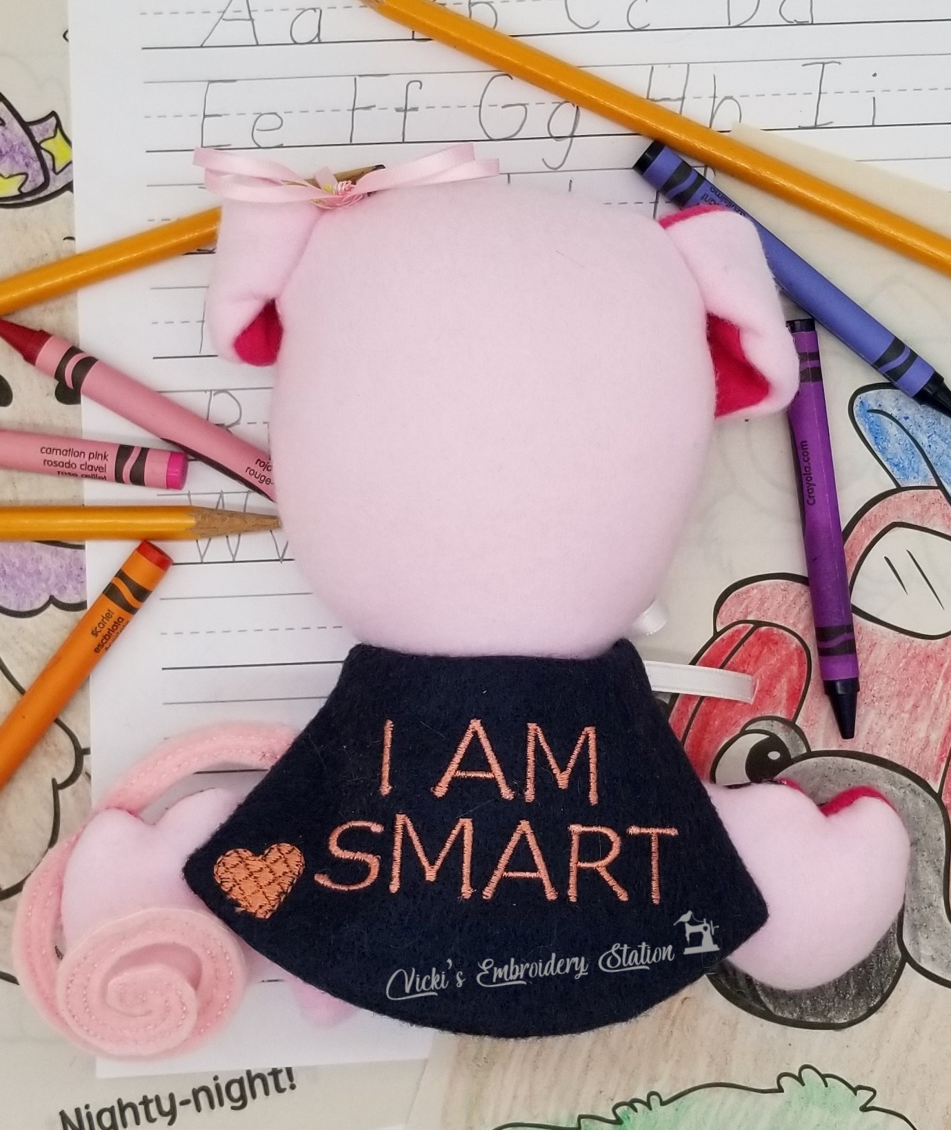 Encouragement Buddies I Am Smart w/Heart Cape VES - Image 2