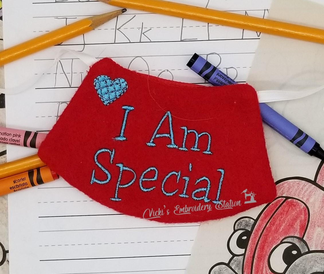 Encouragement Buddies I Am Special w/Heart Cape VES