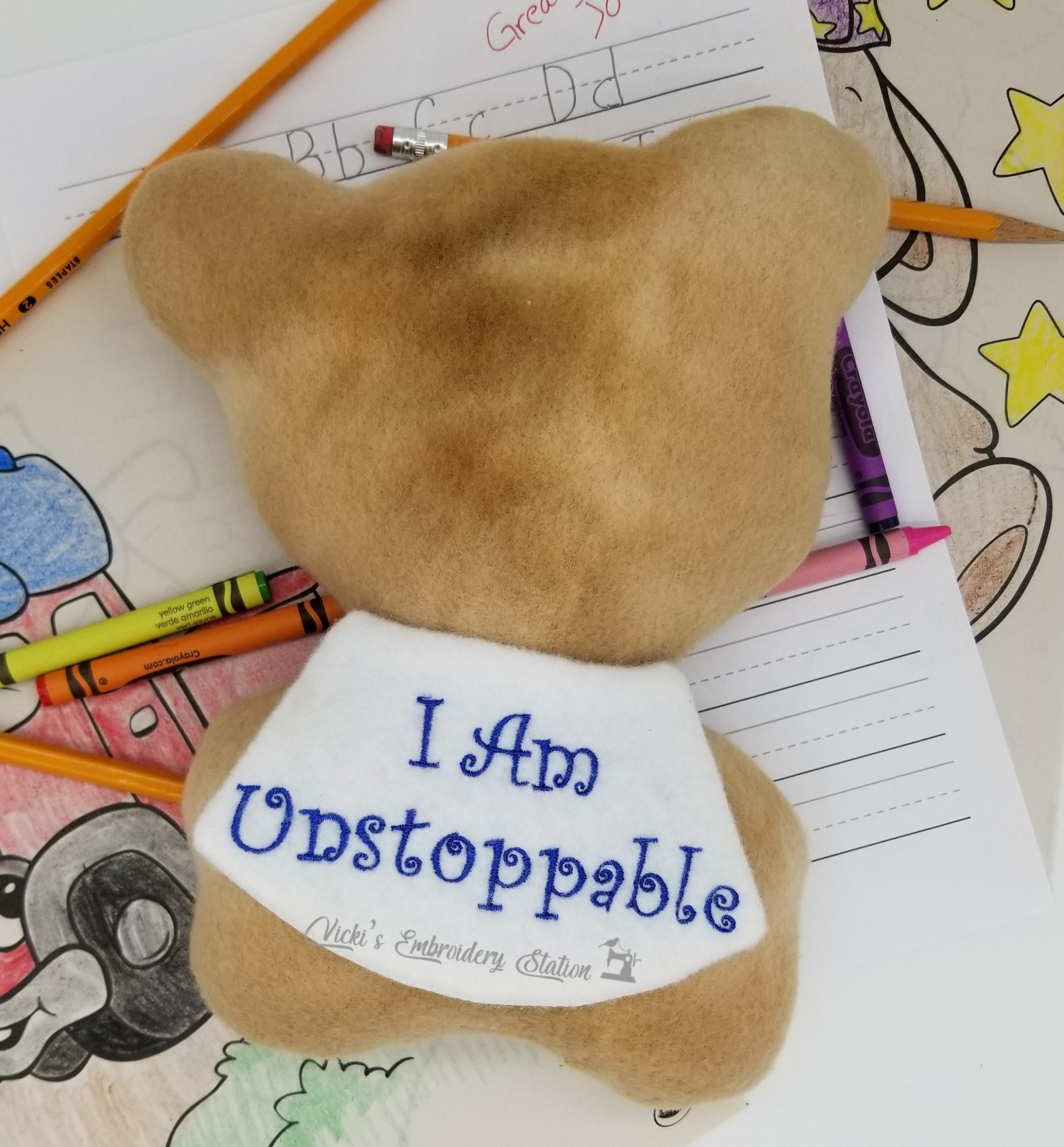 Encouragement Buddies I Am Unstoppable Cape VES - Image 2
