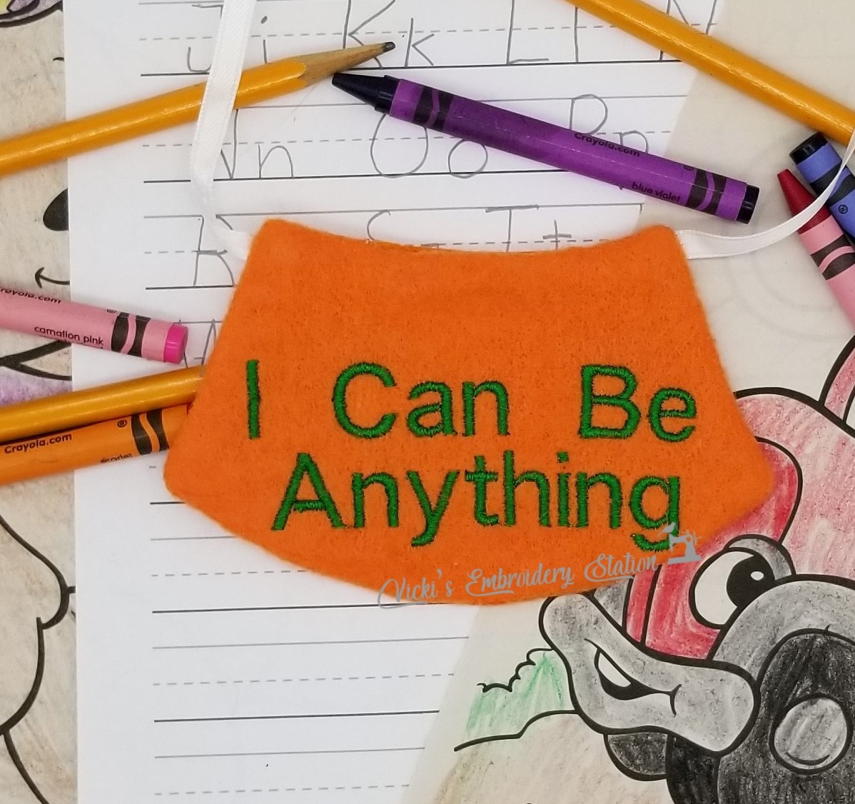 Encouragement Buddies I Can Be Anything Cape VES
