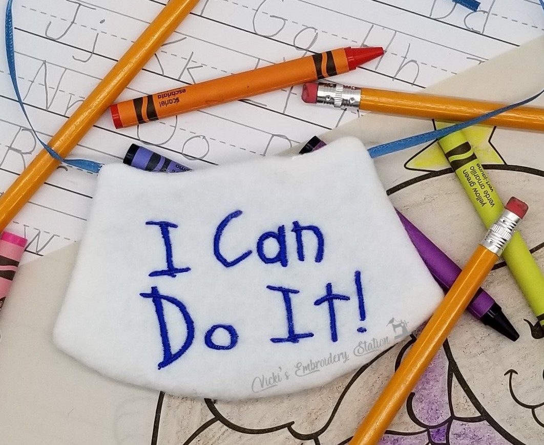 Encouragement Buddies I Can Do It Cape VES