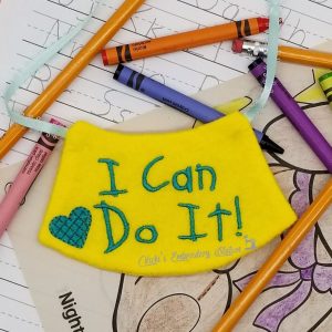 Encouragement Buddies I Can Do It w/Heart Cape VES