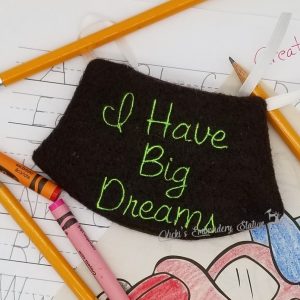 Encouragement Buddies I Have Big Dreams Cape VES