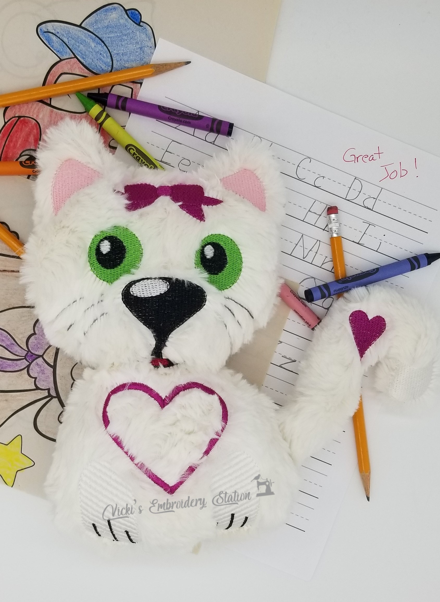 Encouragement Buddies Kitty Girl VES