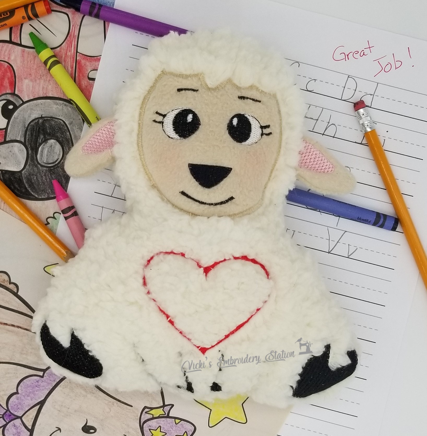 Encouragement Buddies Lamb VES