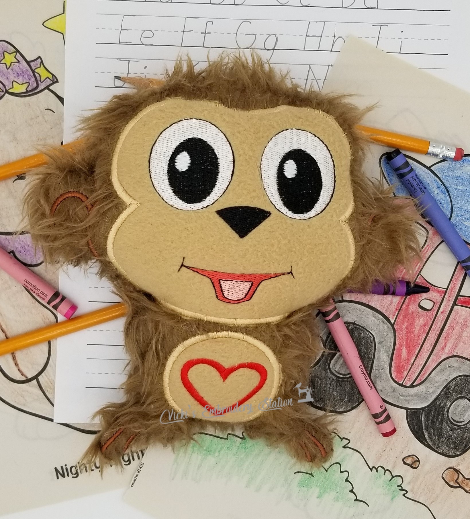 Encouragement Buddies Monkey VES