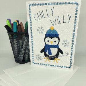 Chilly Willy Penguin Greeting Card