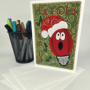 Fa La, La, La, La Greeting Card