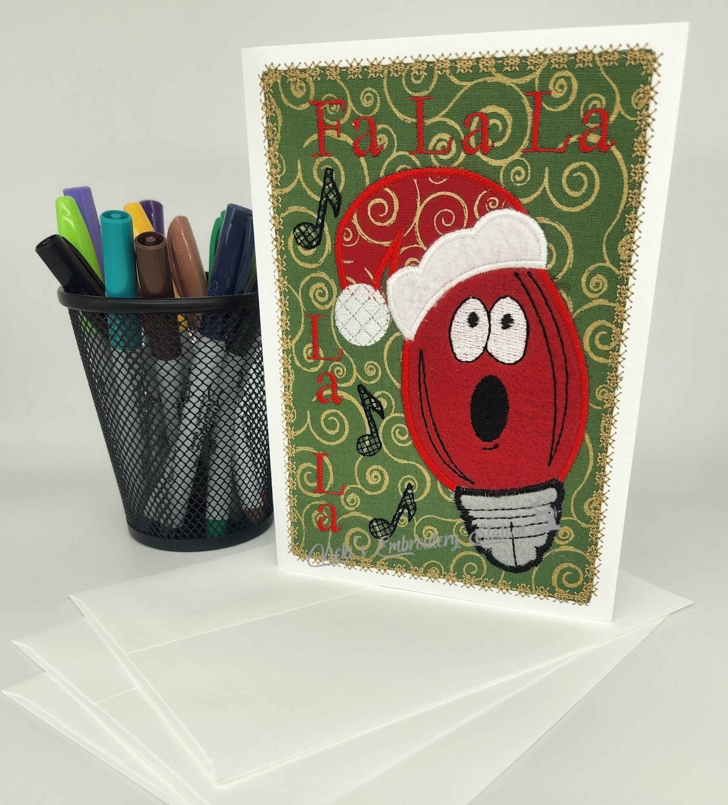 Fa La, La, La, La Greeting Card