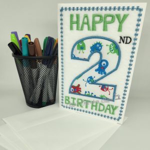 Happy 2nd Birthday Greeting Card
