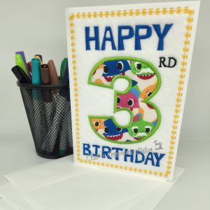 Happy 3rd Birthday Greeting Card