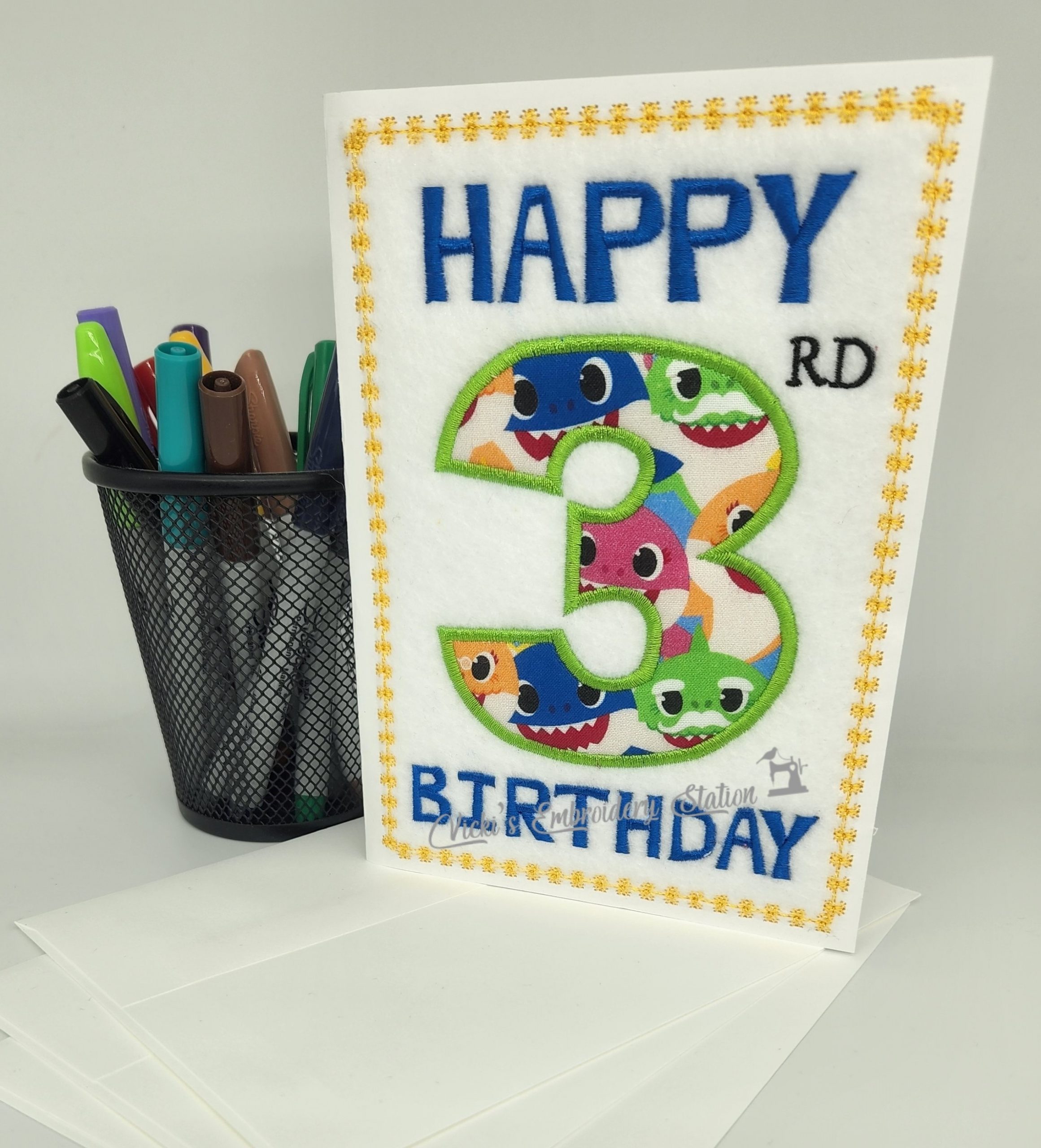 Happy 3rd Birthday Greeting Card