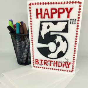 Happy 5th Birthday Greeting Card