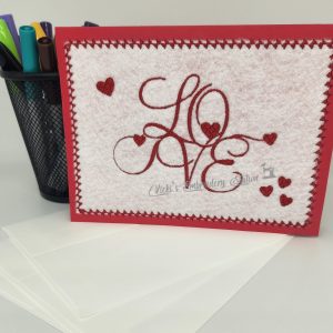 Love Hearts Greeting Card