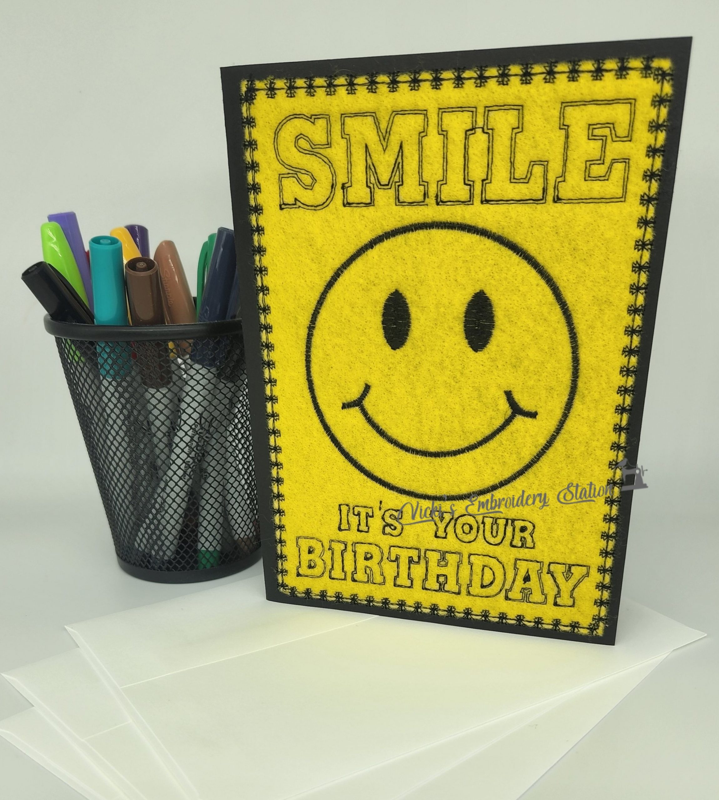 SMILE Birthday Greeting Card - Image 2