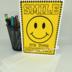 SMILE Birthday Greeting Card