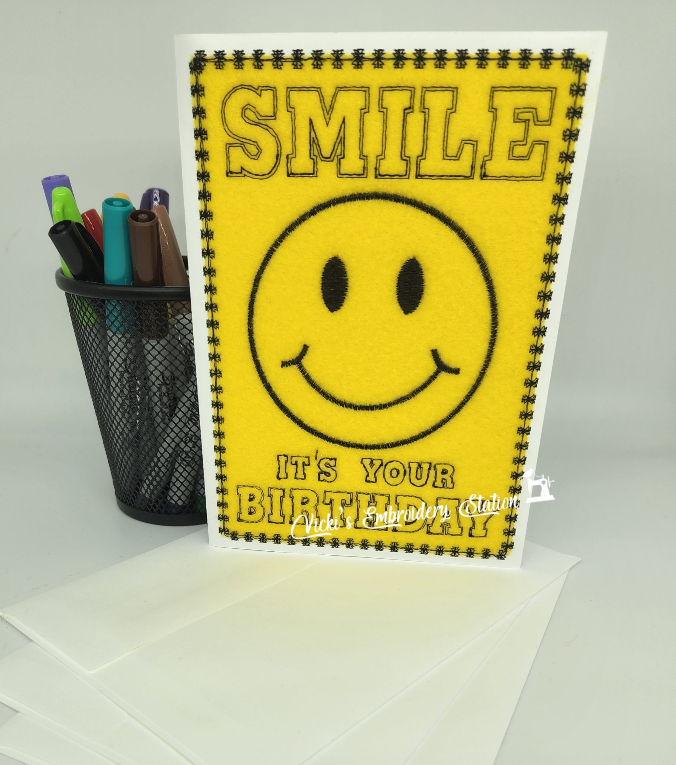 SMILE Birthday Greeting Card