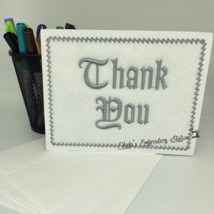 Thank You Greeting Card