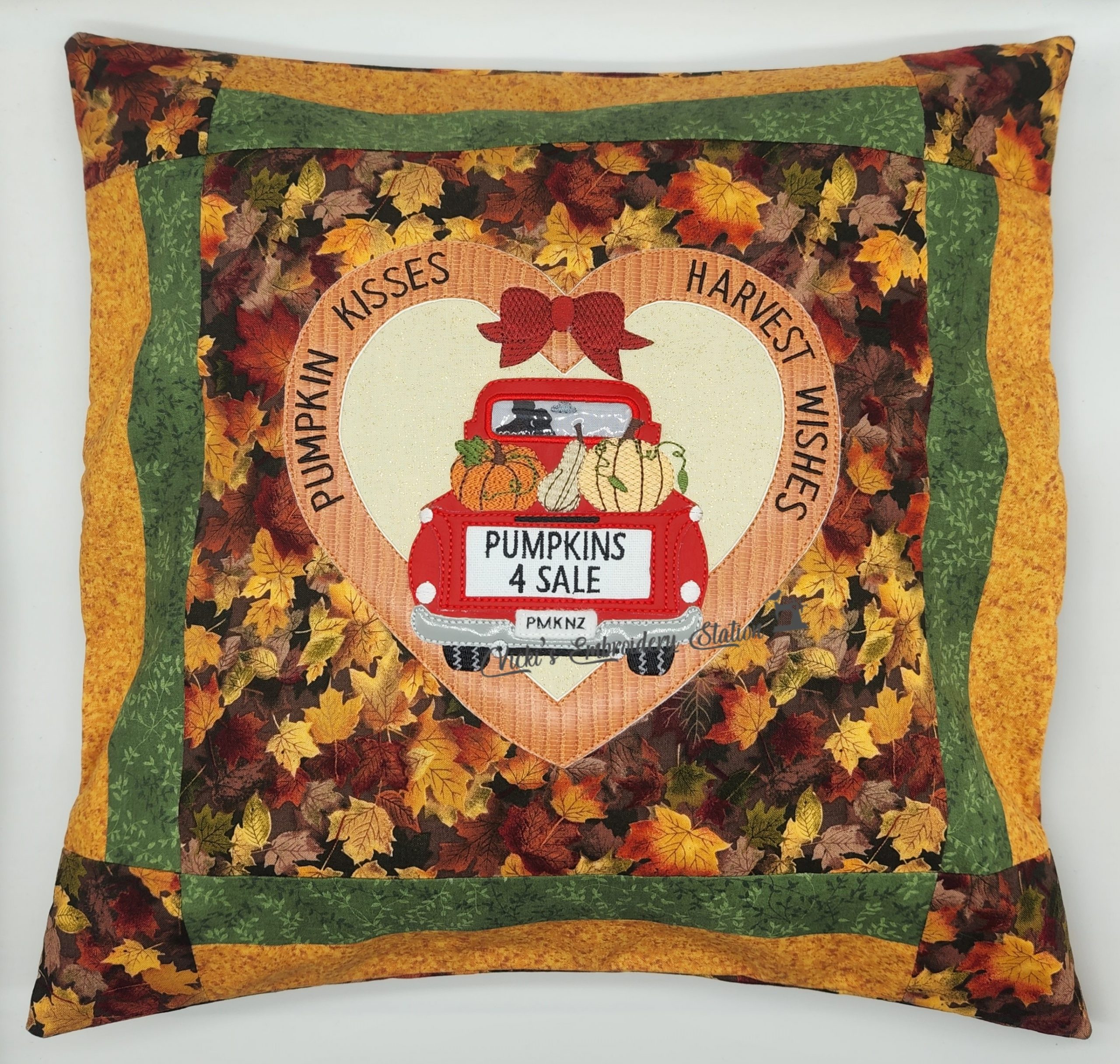 Pumpkins 4 Sale Red Truck Heart VES