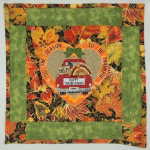 Thanksgiving Turkey Red Truck Heart VES