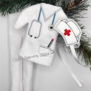 Nurse Elf Costume VES