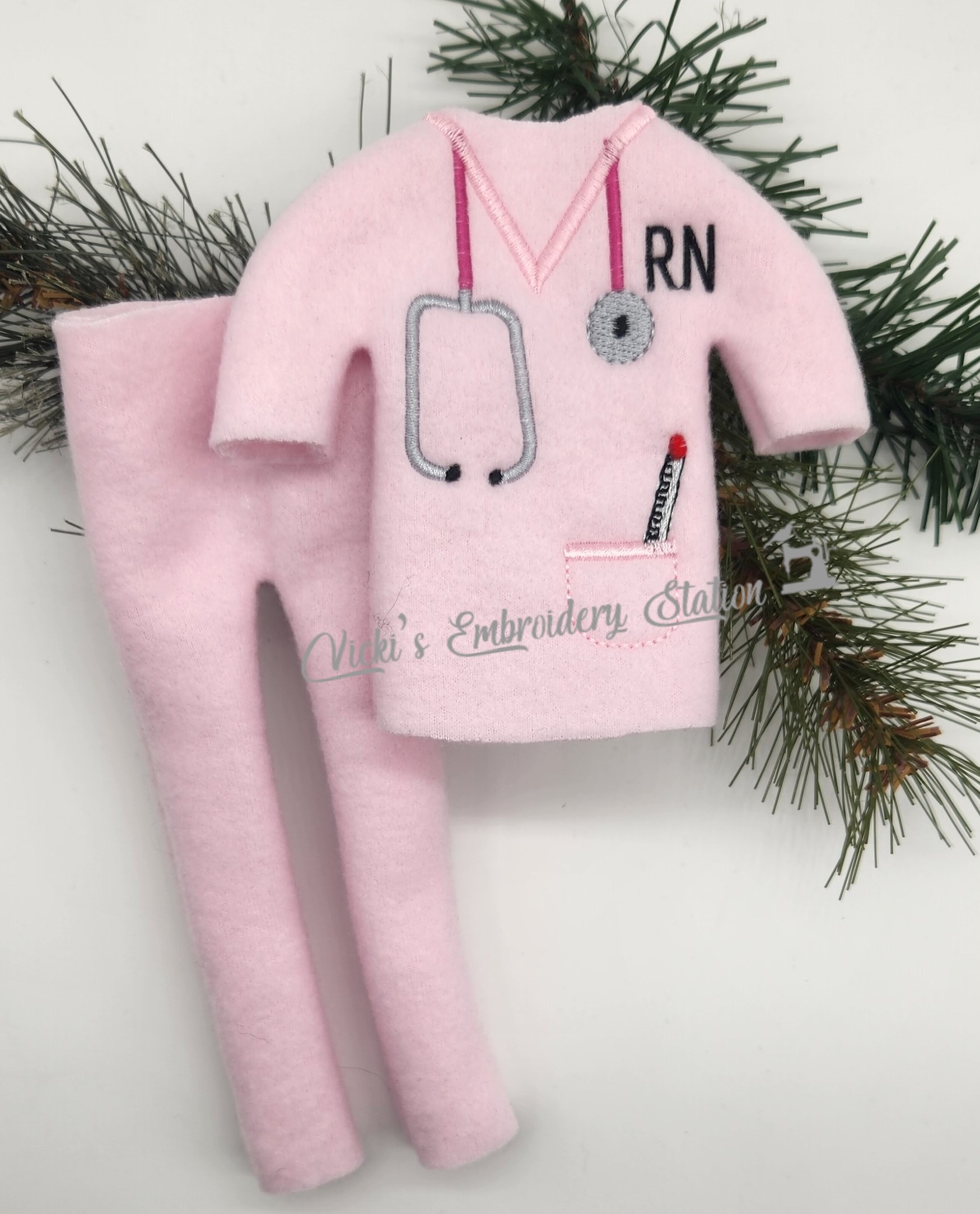Nurse Elf Costume VES - Image 2