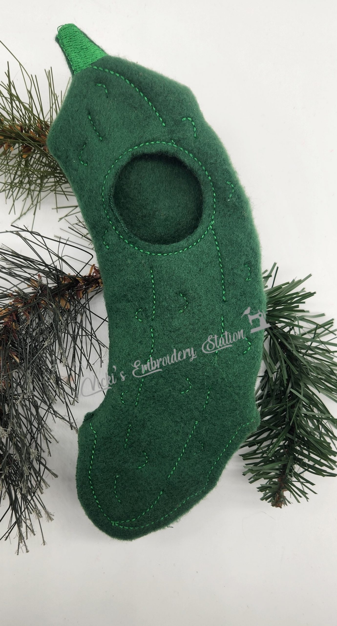 Pickle Elf Costume VES
