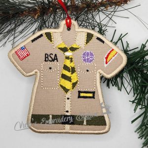 Boy Scouts Shirt Ornament VES