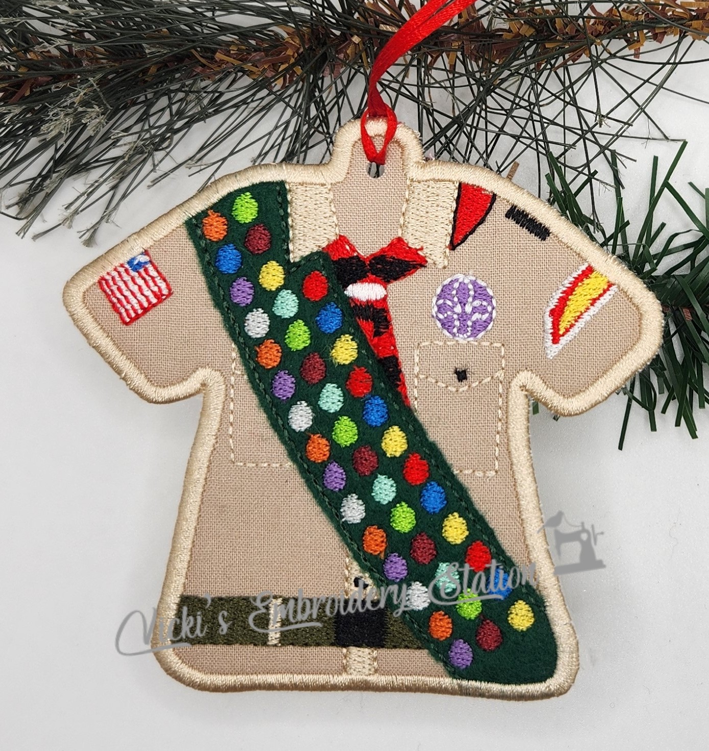 Boy Scouts Shirt W/ Sash VES