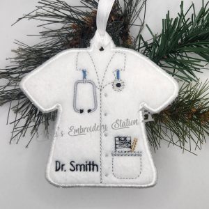 Doctor Coat Ornament VES