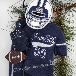 Football Elf Uniform and Accessories VES