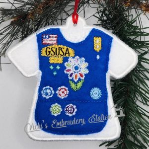 Girl Scouts Daisies Smock Ornament