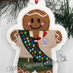 Gingerbreadman Boy Scouts w/Sash