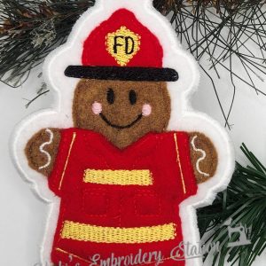 Gingerbreadman Firefighter VES