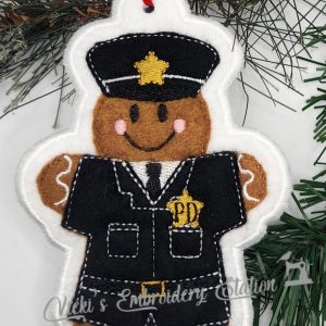 Gingerbreadman Policeman VES