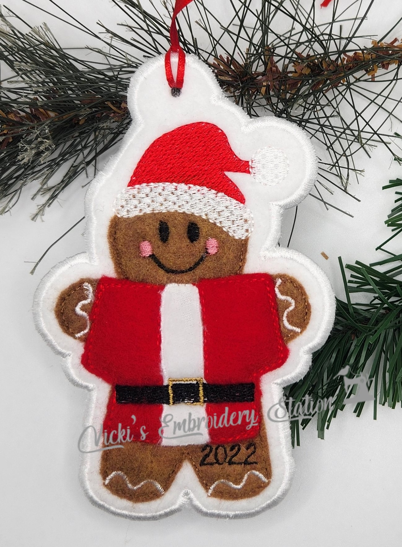 Gingerbreadman Santa VES