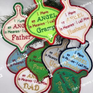 Angel In Heaven Ornament Full Bundle Male