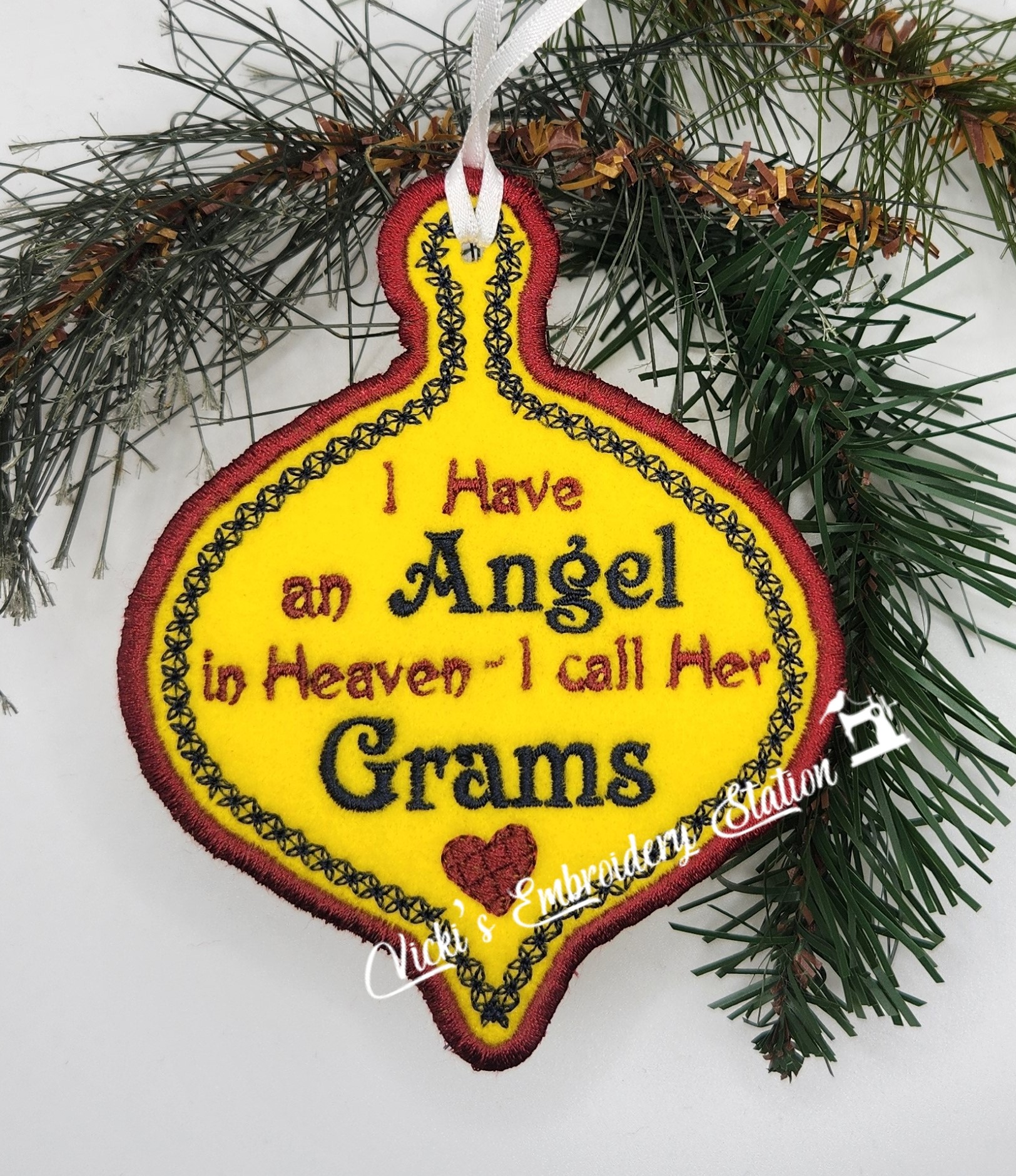 Angel In Heaven Ornament Grams