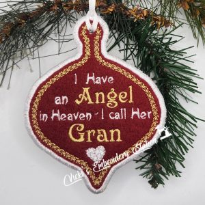 Angel In Heaven Ornament Gran