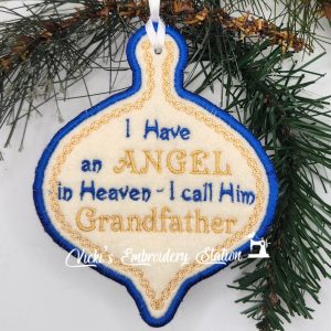 Angel In Heaven Ornament Grandfather