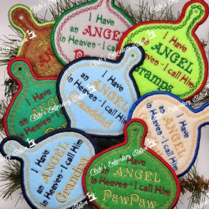 Angel In Heaven Ornament Grandparent Bundle Male