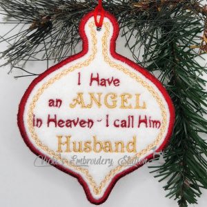 Angel In Heaven Ornament Husband