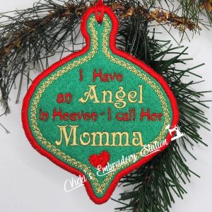 Angel In Heaven Ornament Momma